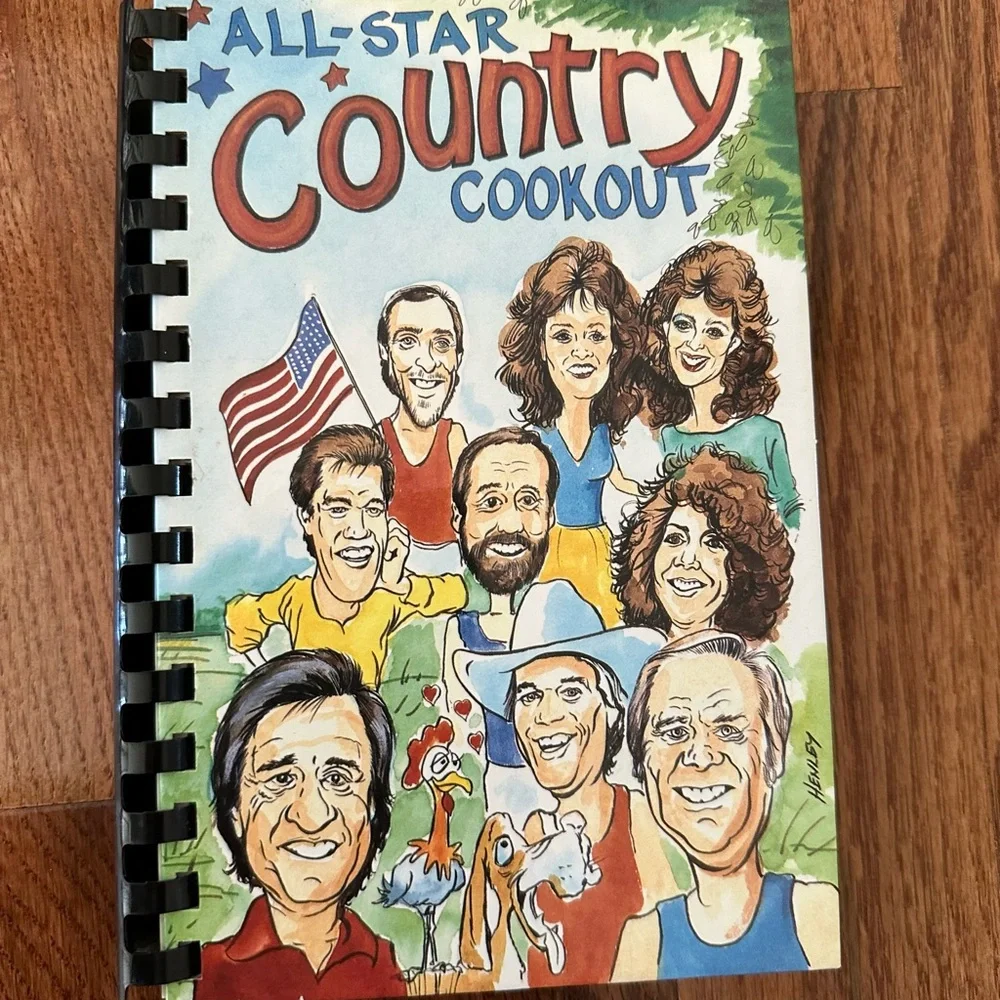 New ALL-STAR Country COOKOUT Book